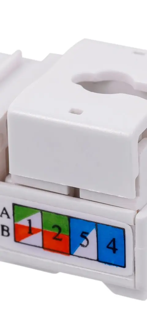 Lanberg RJ45 Keystone Module CAT6 UTP 90 Degree