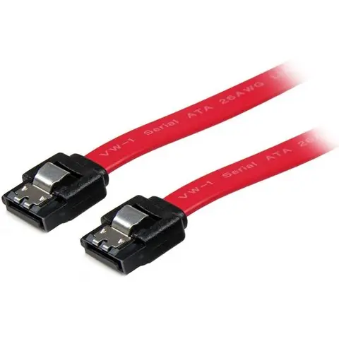 StarTech.com 8in Latching SATA to SATA Cable - F/F
