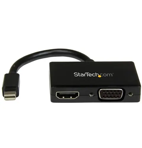 StarTech.com Travel A/V Adapter: 2-in-1 Mini DisplayPort to HDMI or VGA Converter