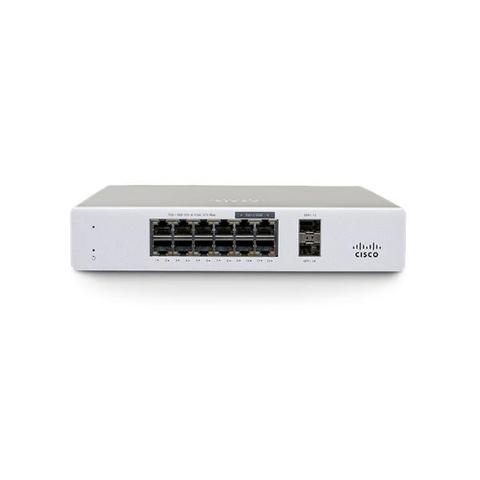 Cisco Meraki MS130-12X Managed L2 Gigabit Ethernet (10/100/1000) Power over Ethernet (PoE) 1U White