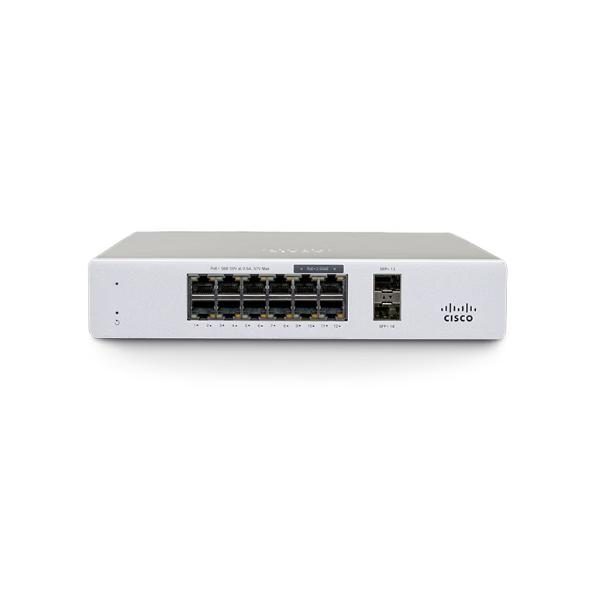 Cisco Meraki MS130-12X Managed L2 Gigabit Ethernet (10/100/1000) Power over Ethernet (PoE) 1U White