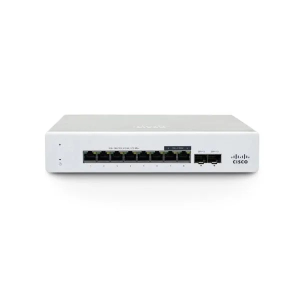 Cisco Meraki MS130 compact Managed 2.5G Ethernet (100/1000/2500) Power over Ethernet (PoE) 1U Aluminium