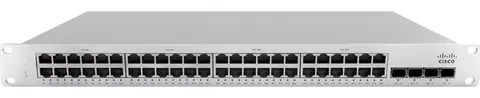 Cisco MS210-48LP-HW network switch Managed L3 Gigabit Ethernet (10/100/1000) Power over Ethernet (PoE) 1U Silver