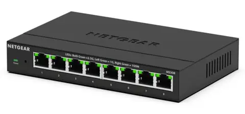 NETGEAR MS308 Unmanaged 2.5G Ethernet (100/1000/2500) Black