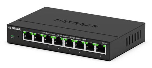NETGEAR MS308E Unmanaged 2.5G Ethernet (100/1000/2500) Black