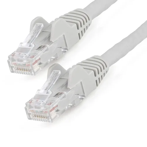 StarTech.com 7m CAT6 Ethernet Cable - LSZH (Low Smoke Zero Halogen) - 10 Gigabit 250Mhz 100W PoE RJ45 10GbE UTP Network Patch Cord Snagless with Strain Relief - Grey, CAT 6, ETL Verified, 24AWG