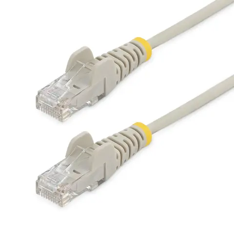 StarTech.com 3 m CAT6 Cable - Slim - Snagless RJ45 Connectors - Grey