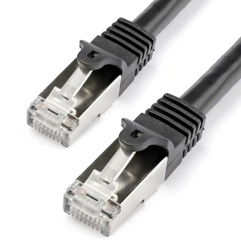 StarTech.com Cat6 Patch Cable - Shielded (SFTP) - 1 m, Black