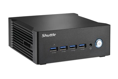 Shuttle Nano PC NA10H7, AMD Ryzen™ 7-8845HS APU, Radeon780M , 2xHDMI, 2xUSB-C 4.0(DP), 2x2.5Gbit LAN, 24/7 permanent operation, incl. VESA
