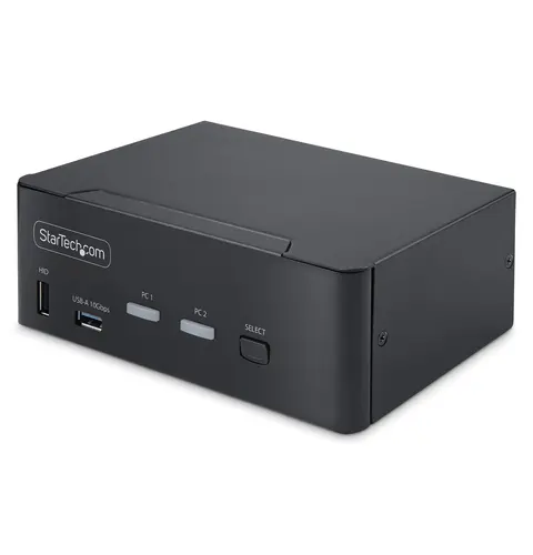 StarTech.com P2CDD143-KVM-SWITCH KVM switch Black
