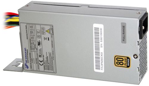Shuttle PC45G power supply unit 250 W 24-pin ATX Flex ATX Silver