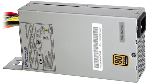 Shuttle PC45G power supply unit 250 W 24-pin ATX Flex ATX Silver
