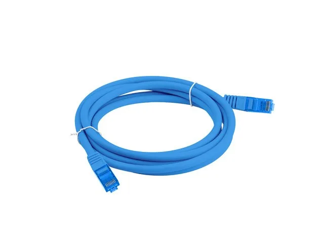 Lanberg PCF6A-10CC networking cable Blue 1 m Cat6a S/FTP (S-STP)
