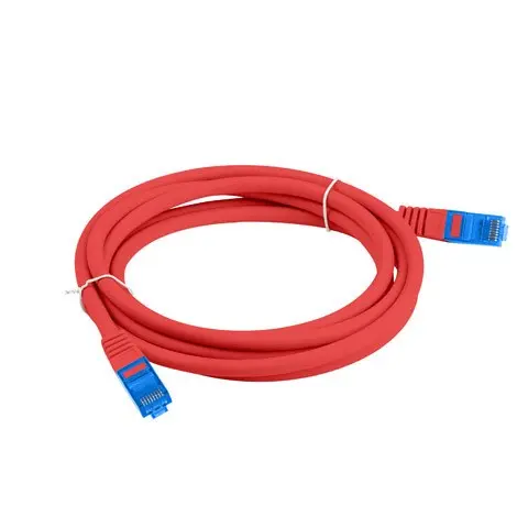 Lanberg PCF6A-10CC networking cable Red 1 m Cat6a S/FTP (S-STP)