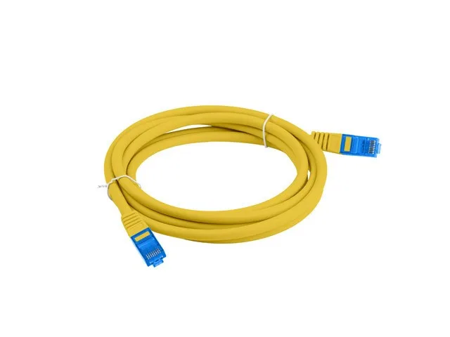 Lanberg PCF6A-10CC networking cable Yellow 3 m Cat6a S/FTP (S-STP)