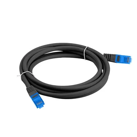 Lanberg PCF6A-10CC networking cable Black 5 m Cat6a S/FTP (S-STP)
