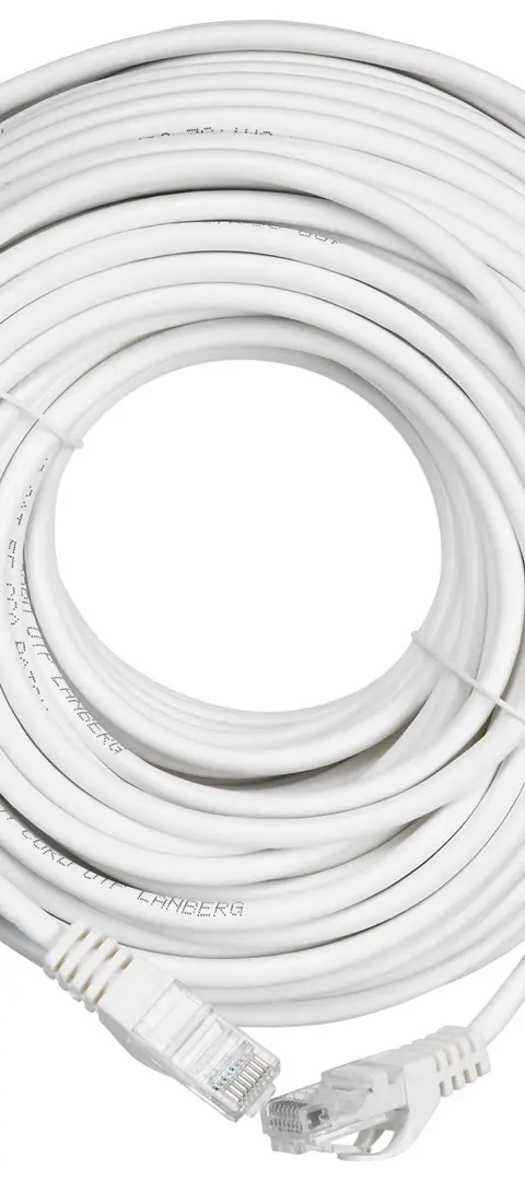 Lanberg PCU5-10CC-3000-W networking cable White 30 m Cat5e U/UTP (UTP)