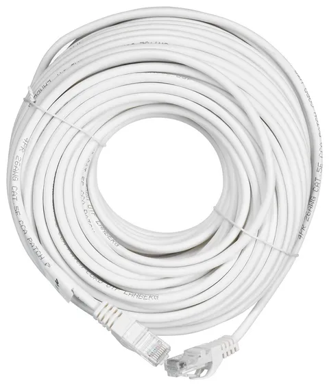 Lanberg PCU5-10CC-3000-W networking cable White 30 m Cat5e U/UTP (UTP)