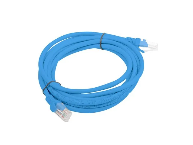 Lanberg PCU6-20CC-0300-B networking cable Blue 3 m Cat6 U/UTP (UTP)