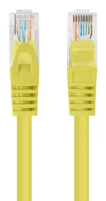 Lanberg PCU6-20CC-0300-Y networking cable Yellow 3 m Cat6 U/UTP (UTP)