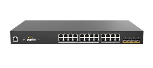 Peplink 24 port PoE switch | PLS-24-H2G-410W