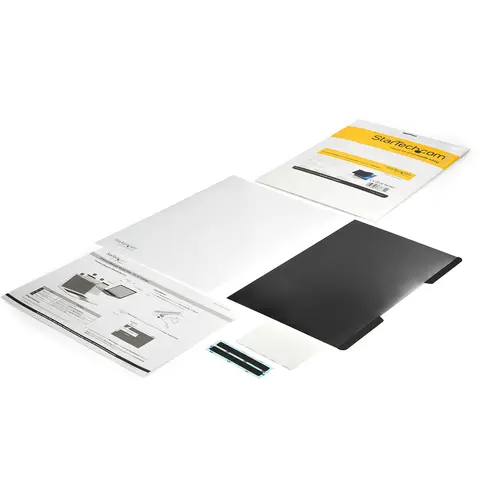 StarTech.com Laptop Privacy Screen for 15.6" Notebook - Magnetic Removable Laptop Display Security Filter - Blue Light Reducing Screen Protector - 16:9 - Matte/Glossy - +/-30 Degree