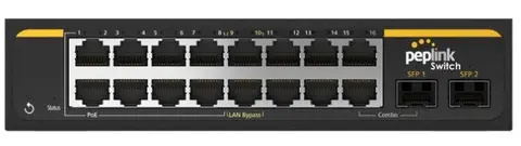 SD Switch 16-Port Rugged | PSW-16-240W-RUG