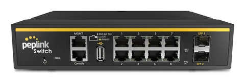 SD Switch 8-Port Rugged | PSW-8-240W-RUG