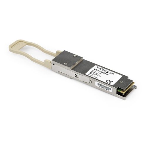StarTech.com MSA Uncoded QSFP+ Module - 40GBASE-SR4 - Multi Mode Fiber (MMF) - 40GE Gigabit Ethernet QSFP+ - MPO 300m - 850nm ~MSA Uncoded QSFP+ Module - 40GBASE-SR4 - Multi Mode Fiber (MMF) - 40GE Gigabit Ethernet QSFP+ - MPO 300m - 850nm