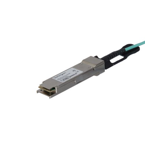 StarTech.com MSA Uncoded 15m/49.2ft 40G QSFP+ to QSFP+ AOC Cable - 40 GbE QSFP+ Active Optical Fiber - 40 Gbps QSFP Plus/Transceiver Module Cable