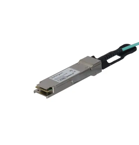 StarTech.com MSA Uncoded 30m/98.4ft 40G QSFP+ to QSFP+ AOC Cable - 40 GbE QSFP+ Active Optical Fiber - 40 Gbps QSFP Plus/Transceiver Module Cable