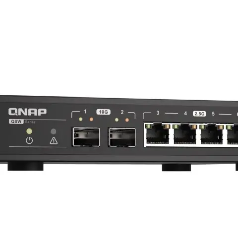 QNAP QSW-2104-2S network switch Unmanaged 2.5G Ethernet Black