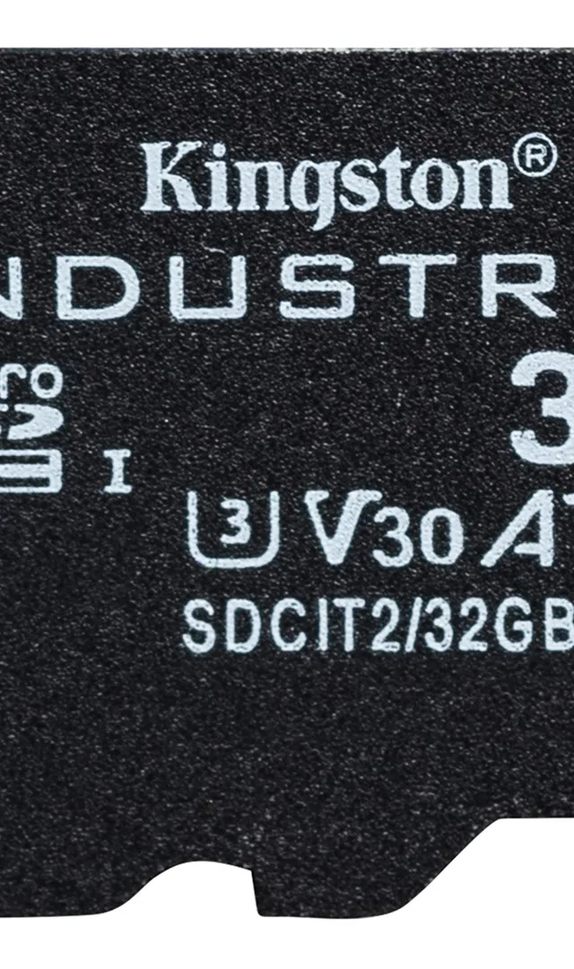 Kingston Technology 32GB microSDHC Industrial C10 A1 pSLC Card Single Pack w/o Adapter