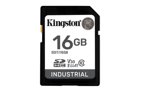 Kingston Technology 16G SDHC Industrial pSLC