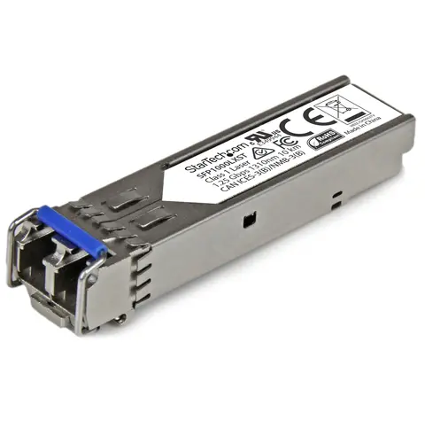 StarTech.com MSA Compliant SFP Transceiver Module - 1000BASE-LX~MSA Uncoded SFP Module - 1000BASE-LX - 1GbE Single Mode Fiber (SMF) Optic Transceiver - 1GE Gigabit Ethernet SFP - LC 10km - 1310nm - DDM
