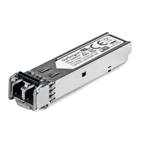 StarTech.com MSA Compliant SFP Transceiver Module - 100BASE-EX~MSA Uncoded SFP Module - 100BASE-EX - 100MbE Single Mode Fiber (SMF) Optic Transceiver - 100Mb Ethernet SFP - LC 40km - 1310nm - DDM