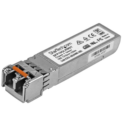 StarTech.com Cisco SFP-10G-LRM Compatible SFP+ Transceiver Module - 10GBASE-LRM~Cisco SFP-10G-LRM Compatible SFP+ Module - 10GBASE-LRM - 10GbE Multimode Fiber MMF Optic Transceiver - 10GE Gigabit Ethernet SFP+ - LC 200m - 1310nm - DDM Cisco Firepower, ASR9000, C9300