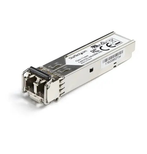 StarTech.com Dell EMC SFP-1G-LX Compatible SFP Module - 1000BASE-LX - 1GbE Single Mode Fiber SMF Optic Transceiver - 1GE Gigabit Ethernet SFP - LC 10km - 1310nm - DDM