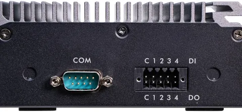 Shuttle Edge PC SPCEL03 , Intel Atom x6413E, 1x HDMI, 2x 2.5G LAN, 1x COM, DIO (4x in, 4x out), 3x USB, 2x M.2, 12-24V, fanless, 24/7, -20... 60°C, incl. VESA & DIN-RAIL mount
