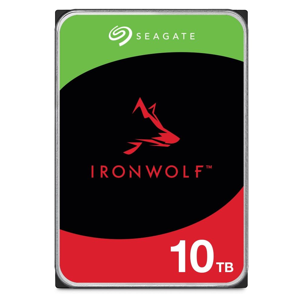 Seagate IronWolf ST10000VN000 internal hard drive 10 TB 7200 RPM 256 MB 3.5" Serial ATA III