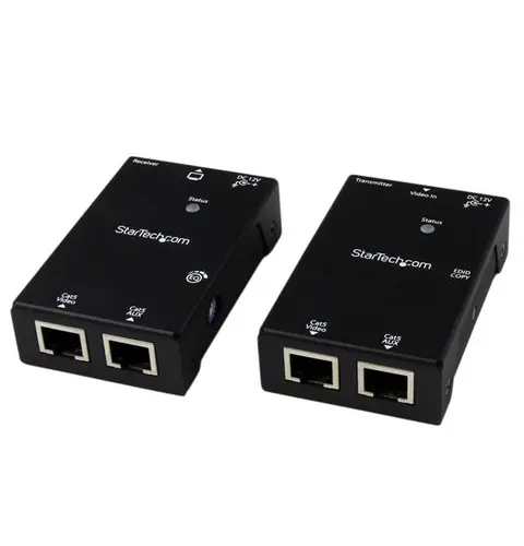 StarTech.com HDMI Over CAT5e/CAT6 Extender with Power Over Cable - 165 ft (50m)