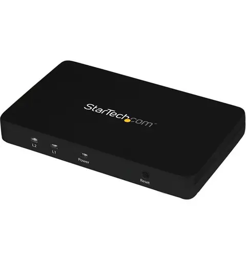StarTech.com 4K HDMI 2-Port Video Splitter – 1x2 HDMI Splitter w/ Solid Aluminum Housing – 4K 30Hz