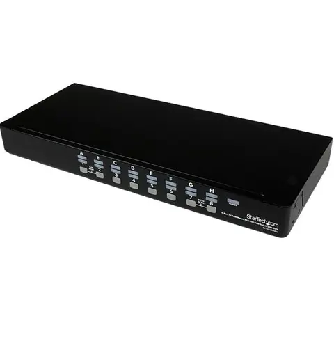 StarTech.com 16 Port 1U Rackmount USB KVM Switch with OSD