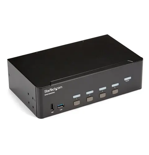 StarTech.com 4 Port HDMI KVM Switch - 4K 30Hz - Dual Display