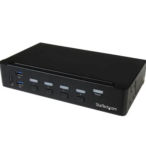 StarTech.com 4-Port DisplayPort KVM Switch - USB 3.0 - 4K 30Hz