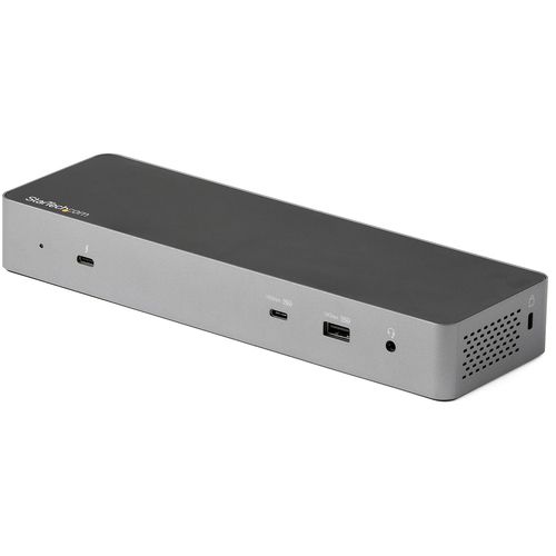 StarTech.com USB C Docking Station for Macbook Pro/Air-M1/M2/M3/M4, Thunderbolt Compatible, HDMI/DisplayPort, Dual 4K 60Hz/Single 8K, USB Type-C Laptop Dock, 96W Power Delivery, USB 10Gbps