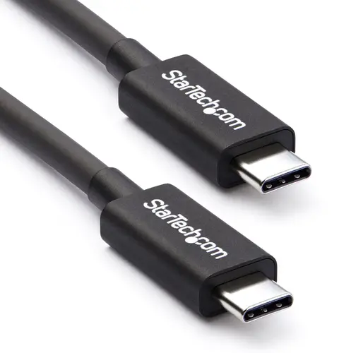StarTech.com 0.5m Thunderbolt 3 (40Gbps) USB-C Cable - Thunderbolt, USB, and DisplayPort Compatible