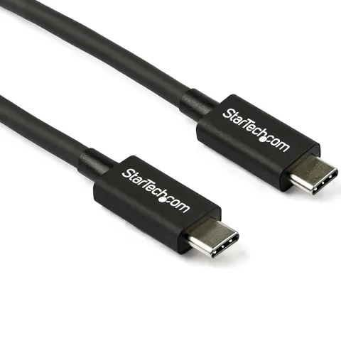 StarTech.com 0.8 m (2.7 ft.) Thunderbolt 3 to Thunderbolt 3 Cable - 40Gbps