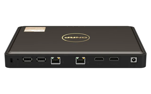 QNAP TBS-464 NAS Desktop Intel® Celeron® N5105 8 GB DDR4 0 TB QNAP Turbo System Black