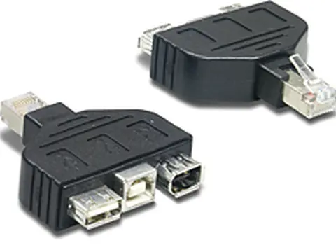 Trendnet USB & FireWire adapter for TC-NT2 Black